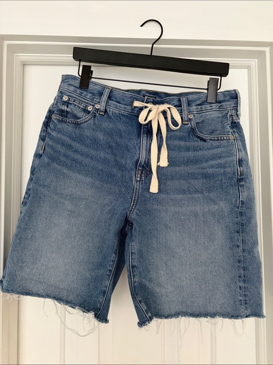 J. Crew Pants - Women’s JCrew Denim Drawstring Bermuda Shorts
